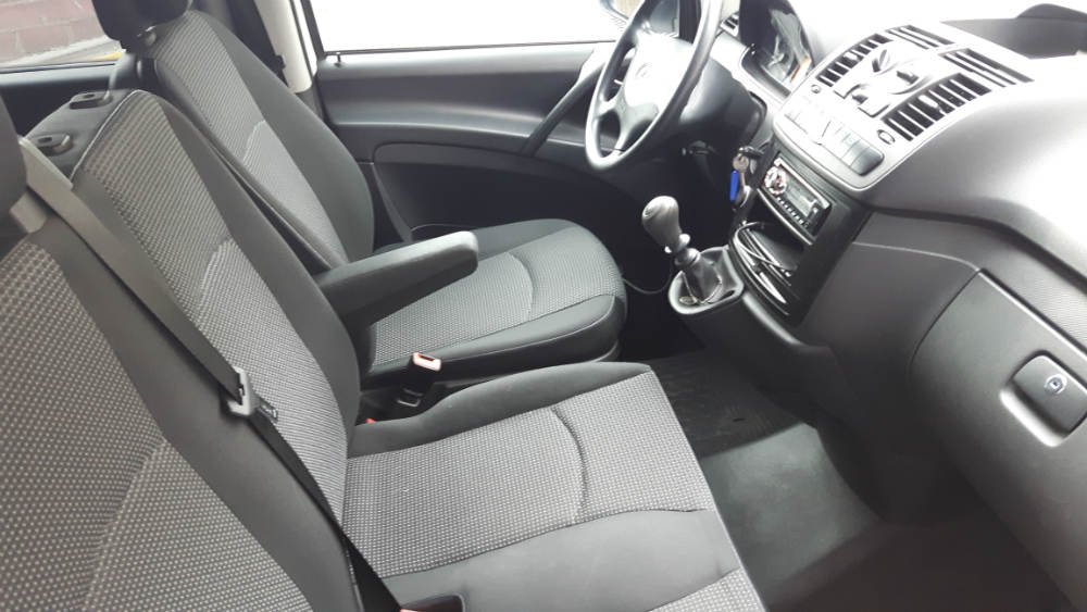 Van cabin interior